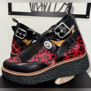 COACH Cut Out Creeper WILD BEAST Boots 7.5